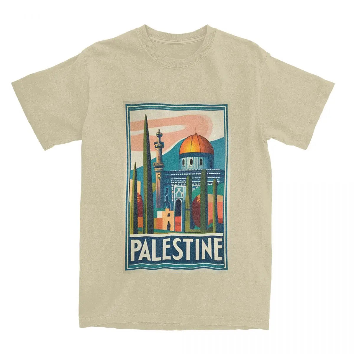 T-Shirt Vintage Palestine Jérusalem Paix T-Shirts loisirs