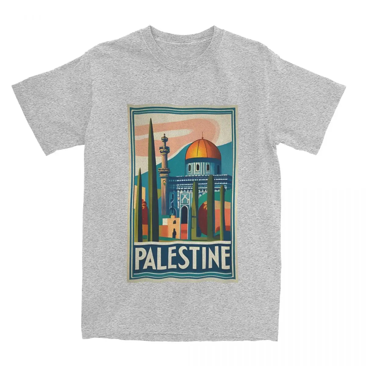 T-Shirt Vintage Palestine Jérusalem Paix T-Shirts loisirs