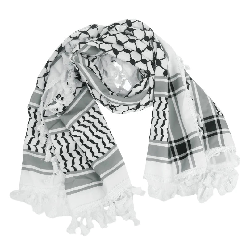 Foulards enveloppes écharpe femmes hommes arabe Shemagh Keffiyeh Palestine écharpe