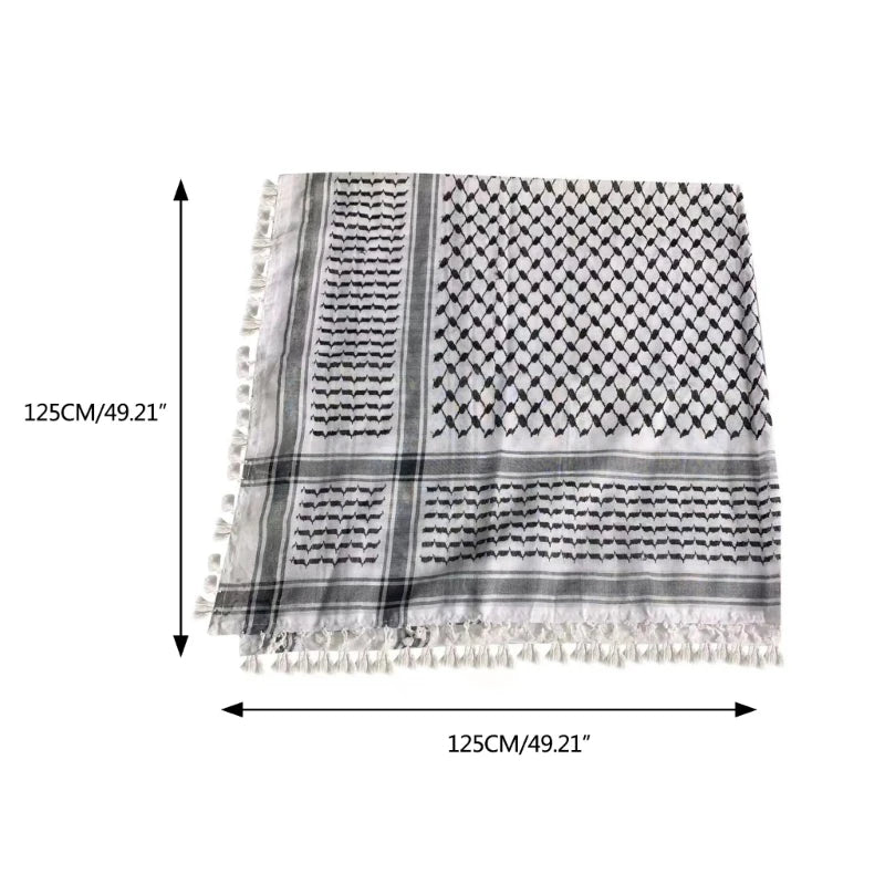Foulards enveloppes écharpe femmes hommes arabe Shemagh Keffiyeh Palestine écharpe