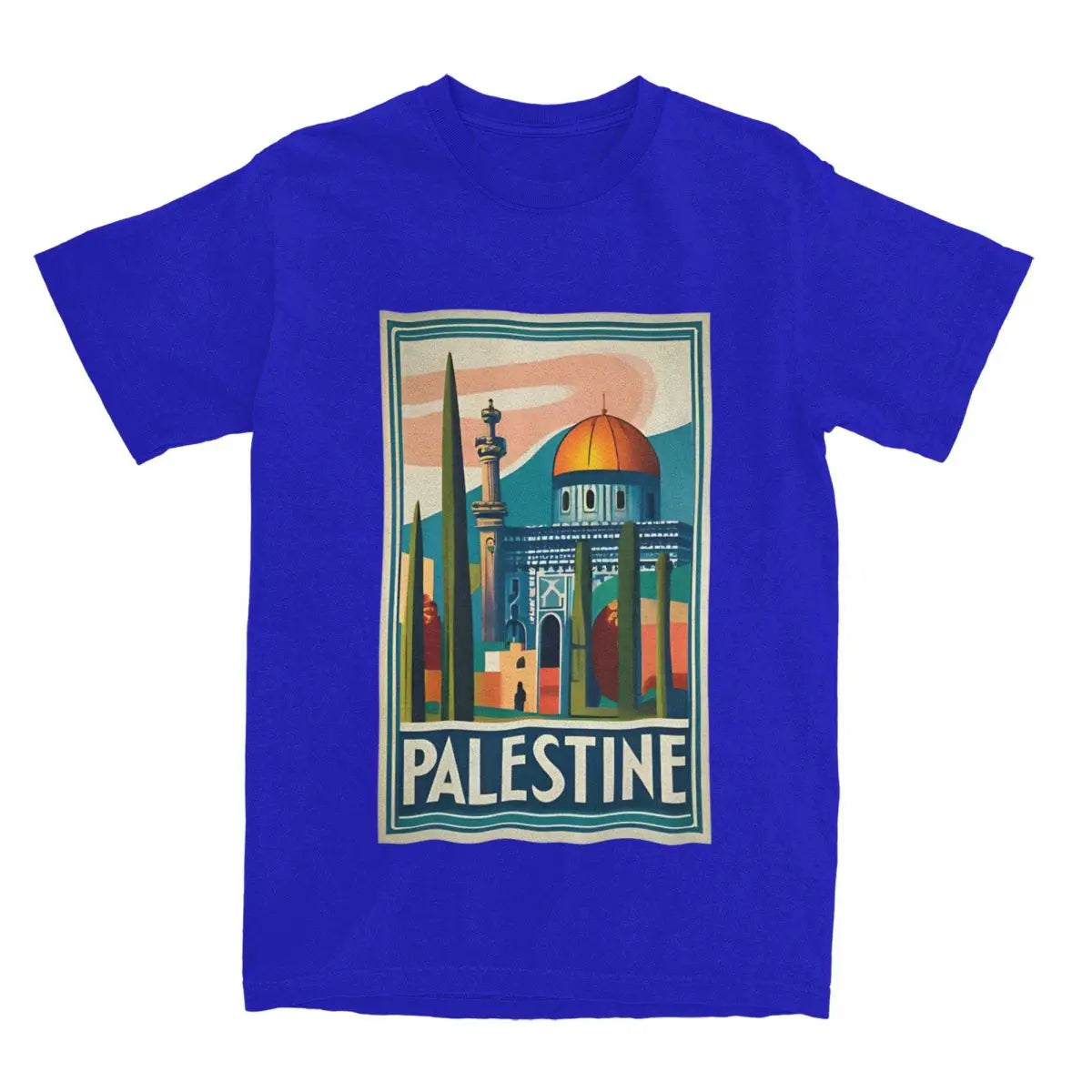T-Shirt Vintage Palestine Jérusalem Paix T-Shirts loisirs